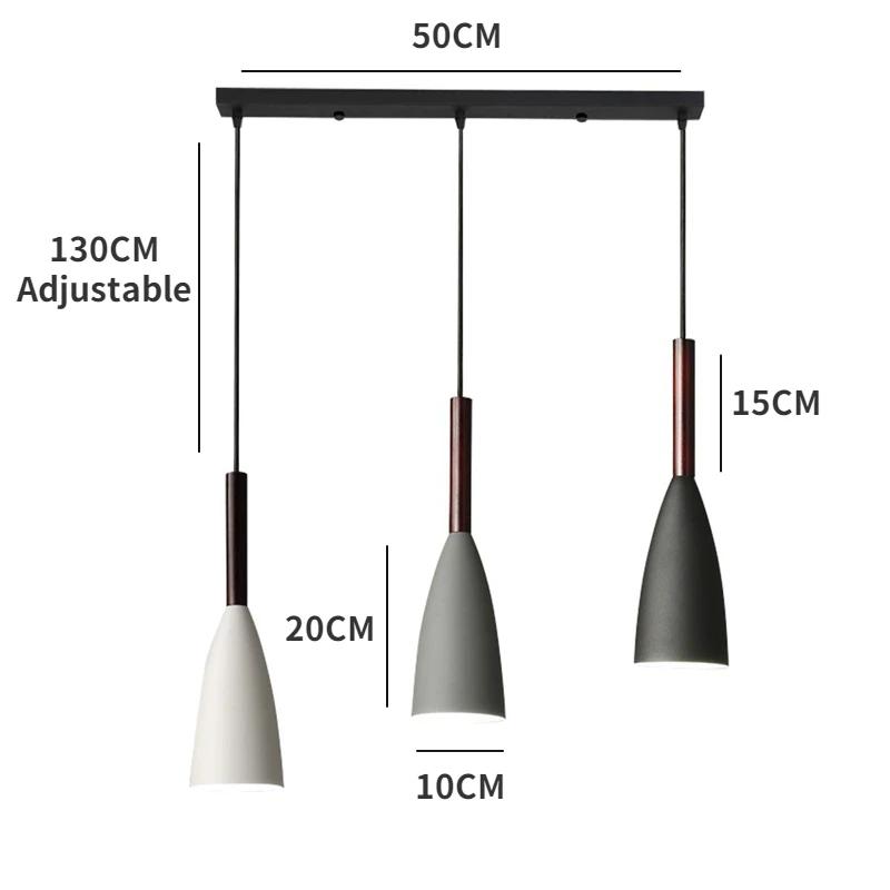 Nordic Minimalist Pendant Light Modern Hanging Lamp Dining Table Kitchen Island Lighting Fixture Dining Room Hoom Decoration