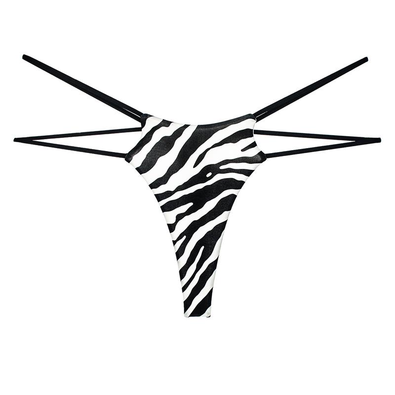 CINOON Женские трусики, сексуальное бикини с низкой талией, нижнее белье с двойным тонким ремнем, стринги, бесшовные дышащие женские трусы