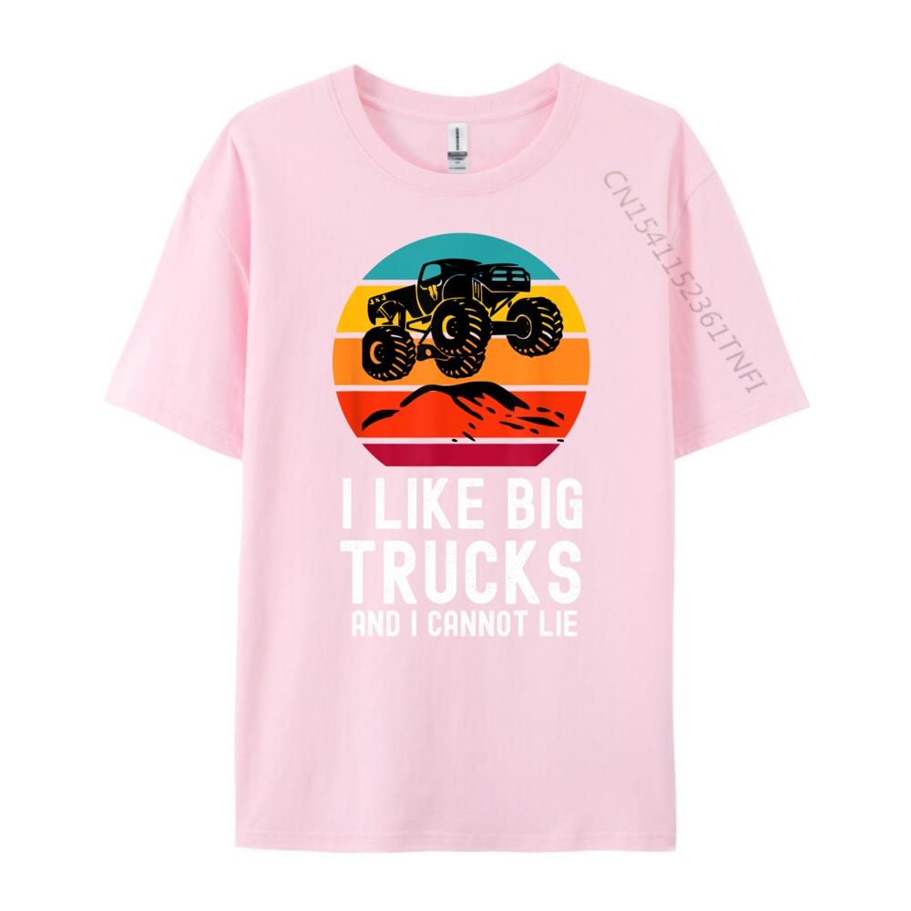 Monster Trucks Car Lover Funny Kids Toddler Baby 5T 4T 3T 2T Funny Shirt Mens Camiseta Feminist