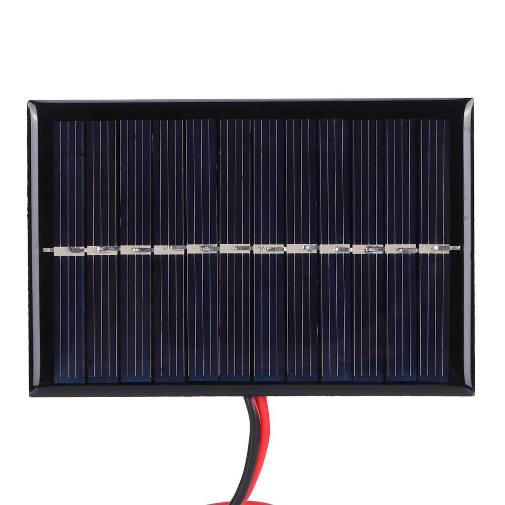 0,6 Вт 6 В модуль солнечной панели портативное DIY поликремниевое солнечное зарядное устройство для игрушек огни 3,7 В аккумулятор