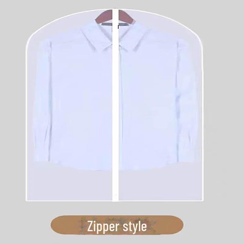 Прозрачный водонепроницаемый чехол для пальто от пыли - моющийся подвесной чехол для одежды