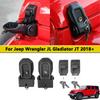 Противоугонные Защелки Капота для Jeep Wrangler JL JLU 4XE Rubicon Sahara Sport Gladiator JT 2018-2026 Автомобильные Аксессуары для Внешнего Тюнинга