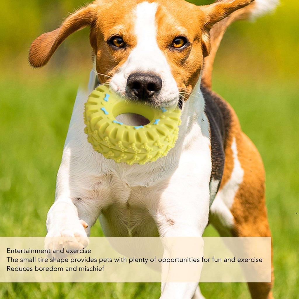 Игрушка для жевания щенков, жевательная игрушка, устойчивая к укусам, уменьшающая беспокойство, обучающая мягкая игрушка для прорезывания зубов у щенков, резиновая шина для скрежетания зубами