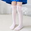 Летние носки выше колена для девочек, детские сетчатые дышащие длинные носки в японском стиле для принцессы