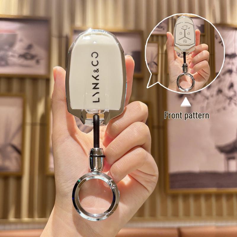 Чехол для ключа Lynk&Co: Мультяшная мода для моделей 01, 02, 03 – Высококачественная сумка для ключей от машины для мужчин и женщин (22 Дизайна)