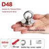 Neodymium Iron Boron Pot Magnet with Strong Magnetic Suction and Lifting Ring for River Dredging