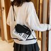 Women's Messenger Bag Piano Black TRB 2364 One Size
