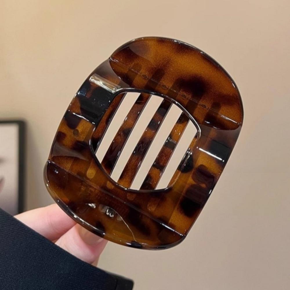 Flat Hairpin Arc Shaped Hair Barrettes New Hair Claw Clip for Women