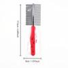 Stainless Steel Hair Removal Comb Two-sided Dog Cleaning Grooming Tool Comfortable Dog Comb