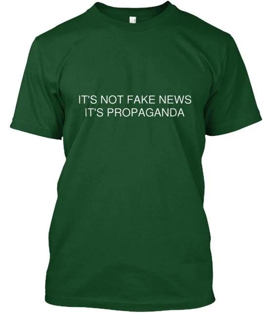Fake News Is Propaganda TTshirt Made in the USA Size S to 5XL