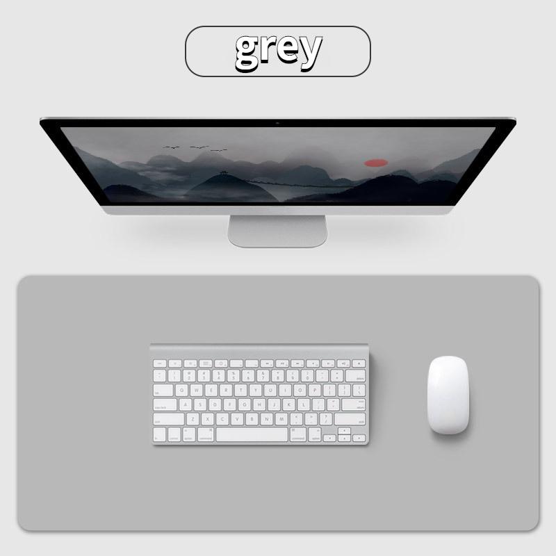 Защитный коврик для офисного стола больших размеров, водонепроницаемый коврик для мыши из искусственной кожи, настольная клавиатура, игровой коврик для мыши, аксессуары для ПК