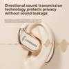 Open Wireless AI Translation Bluetooth Headset Air-bone Conduction Hanging Ear Headset for Running