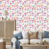 Animals and flowers wallpaper for living room and bedroom 50x1000