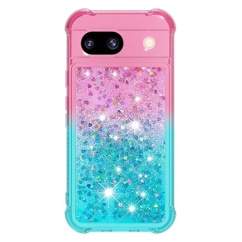 Чехол для Pixel 8 Pro на Для Funda Google Pixel 8 Pro Обложка Блестящий Динамичный Жидкий Чехол Для Google Pixel8 8A 7A 8Pro Чехол для Телефона Etui
