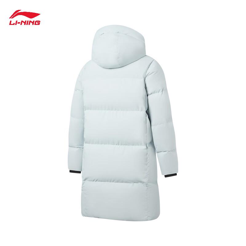 Li-Ning Женская утепленная куртка средней длины с капюшоном AYMV406
