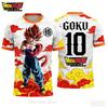 Футболка Dragon Ball Одежда для мальчиков Девочки Мужчины Спортивная одежда Футболка Веджета Женщины Супер Сайян Синий Аниме