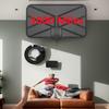 Портативная HD ТВ-антенна - Усиленная цифровая антенна 30 дБи с DVB (Внутри снаружи)