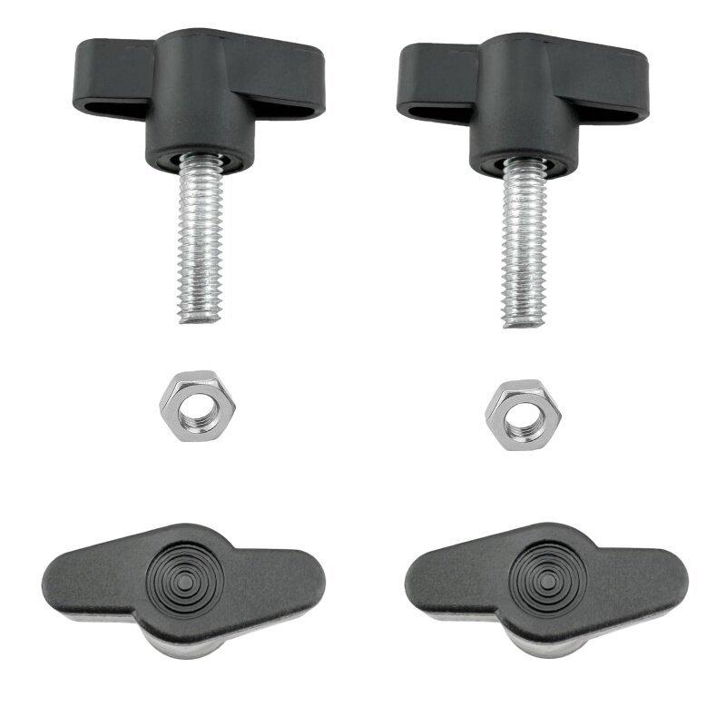 1/4"-20 Thumb Screw for Phone Live Stream Stand Speaker Piano Stand Tripod Tighten Adjustable T-Handle Stainless Steel Bolt Nut