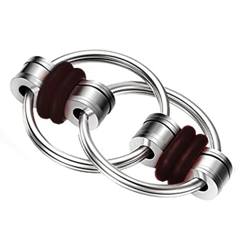 Металлический брелок-цепочка для снятия стресса для взрослых