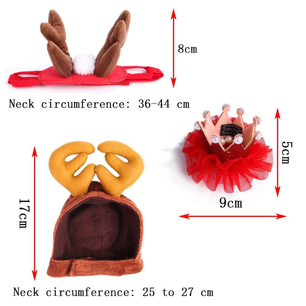 Home Decoration Scarf Puppy Halloween Pet Costume Christmas Hat Santa Winter Cosplay Dog Cat Supply