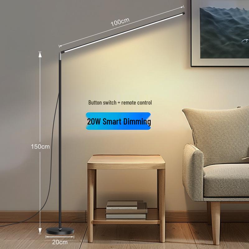 Super Bright T98 LED Floor Lamp for Living Room, Bedroom, or Study - Eye Protection and Ambient Lighting.