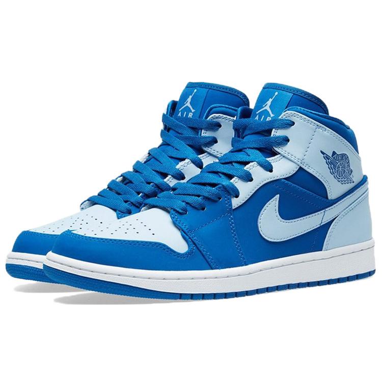 Jordan 1 Ретро Средний Командный Королевский Ледяной Синий 554724-400
