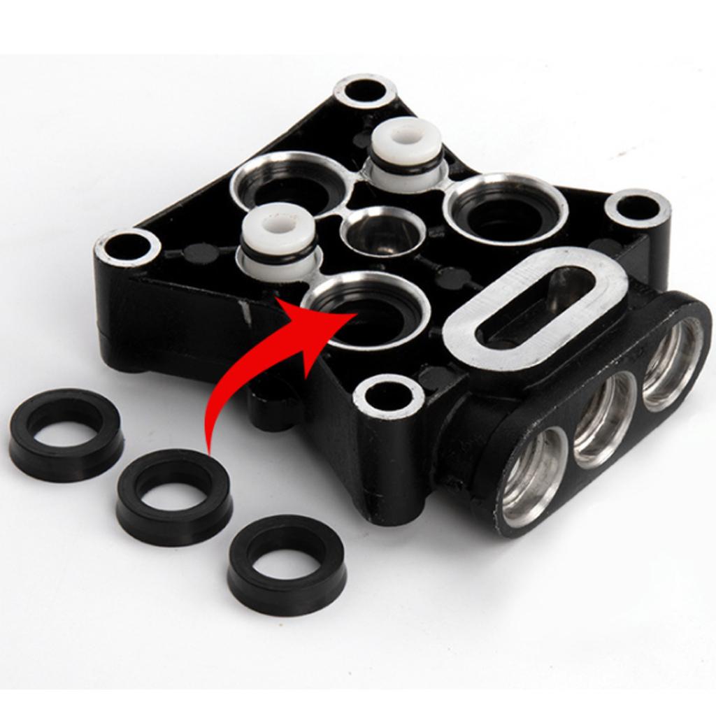 Ремонтный комплект обратных клапанов уплотнительного масла для бытового насоса высокого давления 220 В, аксессуары для ремонта бытового насоса для мойки автомобиля