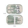 14Pcs/set Manicure & Pedicure Set Stainless Steel Nail Scissors Nail Clippers Cuticle Dead Skin Remover For Men Women