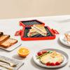 Sandwich Machine No Electricity Microwavable Toast Maker Baking Tray Toaster Breakfast Machine Pancake Maker Kitchen Gadgets