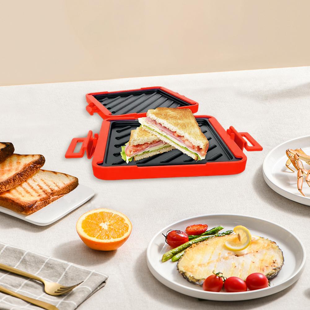 Микроволновая печь для приготовления тостов, экономящая время, беспроводная вафельница, микроволновая печь, машина для приготовления десертов, сэндвичей, завтрака