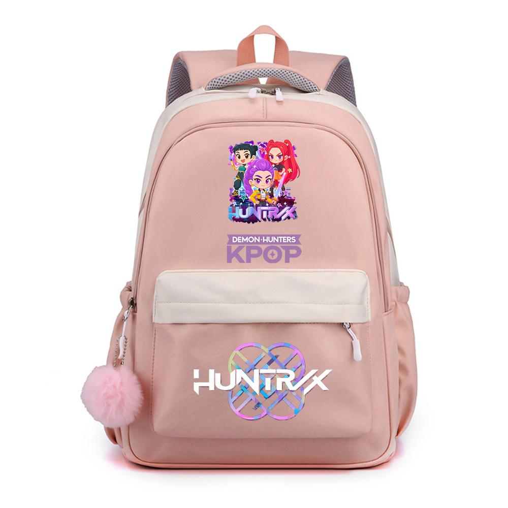 Аниме Мультяшный K-Pop Рюкзак с принтом для Подростка Студента Девочки Мальчика Школьная сумка Сумка для книг Детский Подарок Женская Большая Вместимость Водонепроницаемая Дорожная сумка Mochila