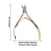 Gold Dead Skin Scissor Heavy Duty Toenail Trimmer Nail Cutter Cuticle Nipper  Toenails Care