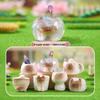Qingqiu Nine-Tailed Fox Blind Box Figurine - Trendy New Year Gift & Desktop Decoration