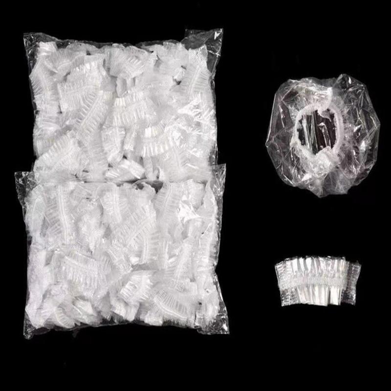 Одноразовые парикмахерские наушники, прозрачные наушники для салона, защита ушей, краска для волос, защитная шапочка, инструмент для укладки цвета волос