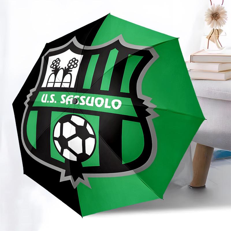 Sassuolo, Football Automatic Opening and Closing, 8 rib Structure Portable Umbrella, Suitable for Men and Women in All Seasons Perfect Gift