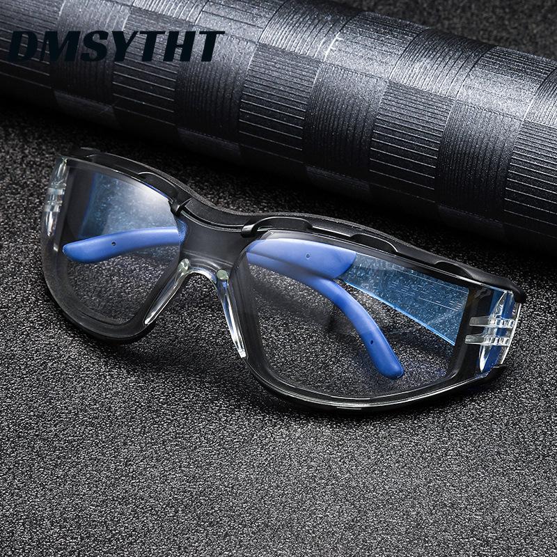 Non-polarized Fashion Work Safety Goggles Men Women Transparent Lens Windproof Dustproof Outdoor Cycling Protection Eyeglasses