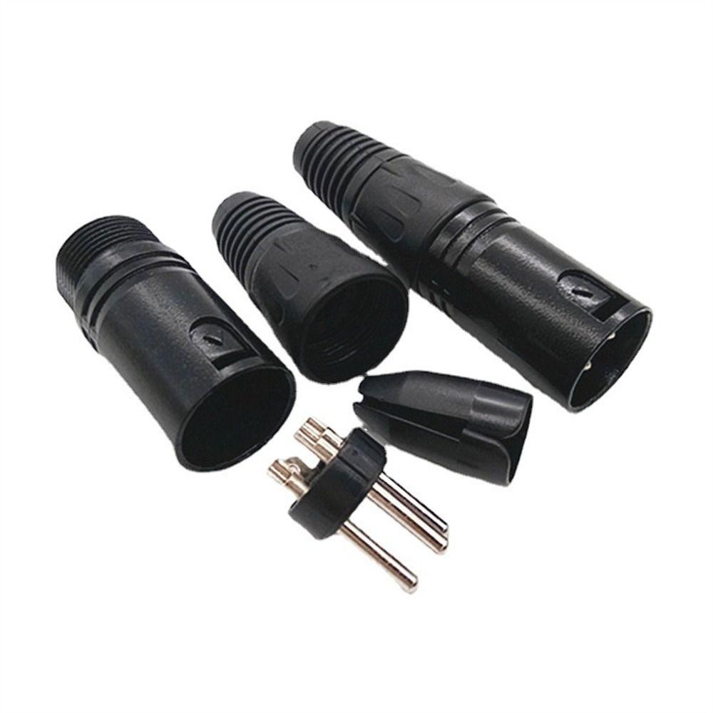 Snake Plug Male Female 3 Pin XLR Plug Разъем микрофонного кабеля Разъем XLR для провода Разъемы микрофона