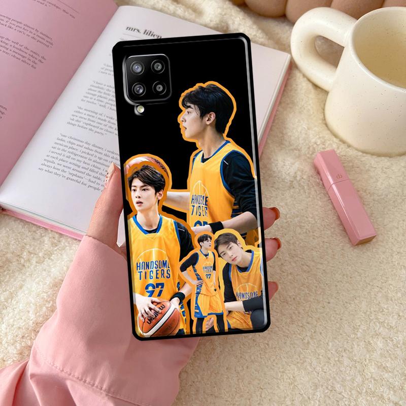 Cha Eun Woo Korean actor singer For Samsung Galaxy A54 A34 A14 A13 A52 A32 A12 A22 A72 A52S A33 A53 A73 A71 A51 Phone Case