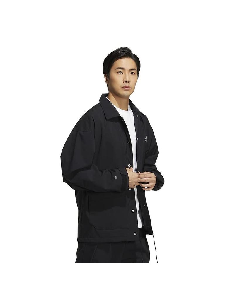 Adidas PRSVE Coach Jacket VT477 Black Size S Men's (HP1384)