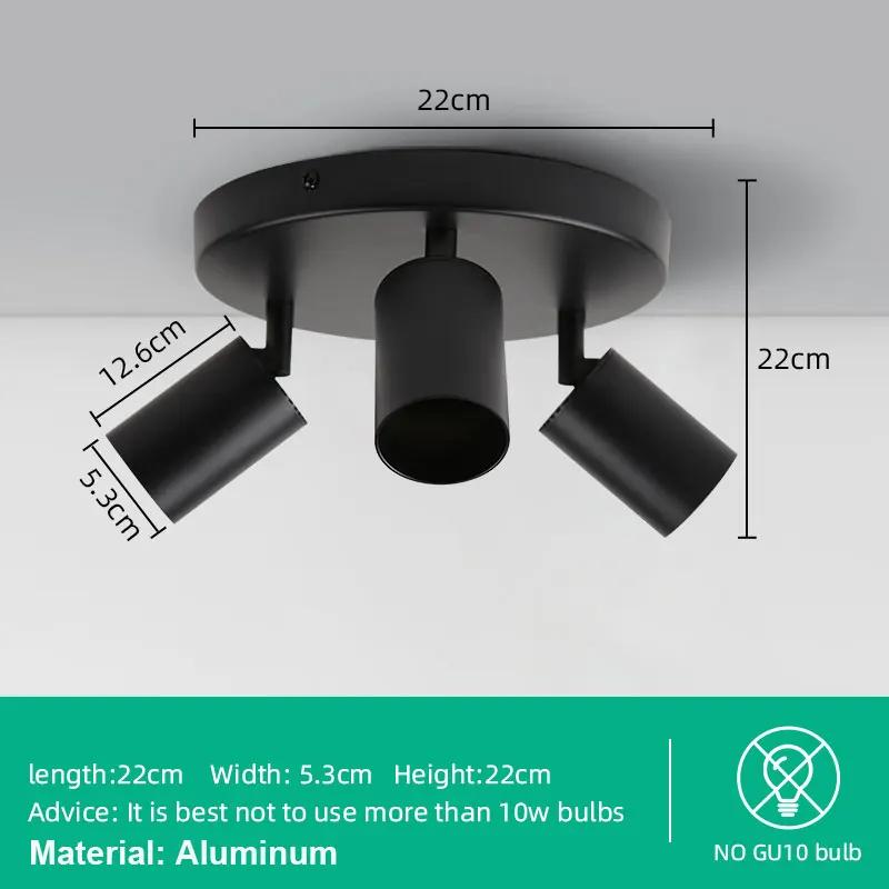 Led Spotlights GU10 Spot Led Track Lighting for Living Room Kitchen 110v 220v Ceiling Chandelier Replaceable Bulb LED Spot Light