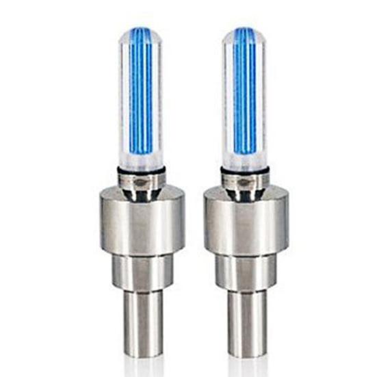 2 шт., велосипедная шина, колпачок колеса автомобиля, синий светодиод, неоновая вспышка, лампа