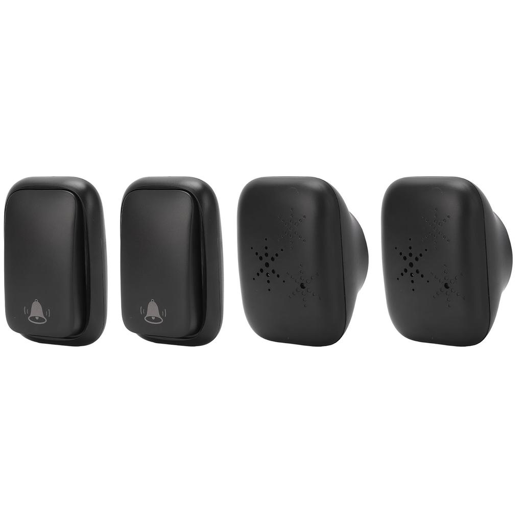 Беспроводной дверной звонок водонепроницаемый самогенерирующий громкий музыкальный дверной звонок для дома с вилкой США