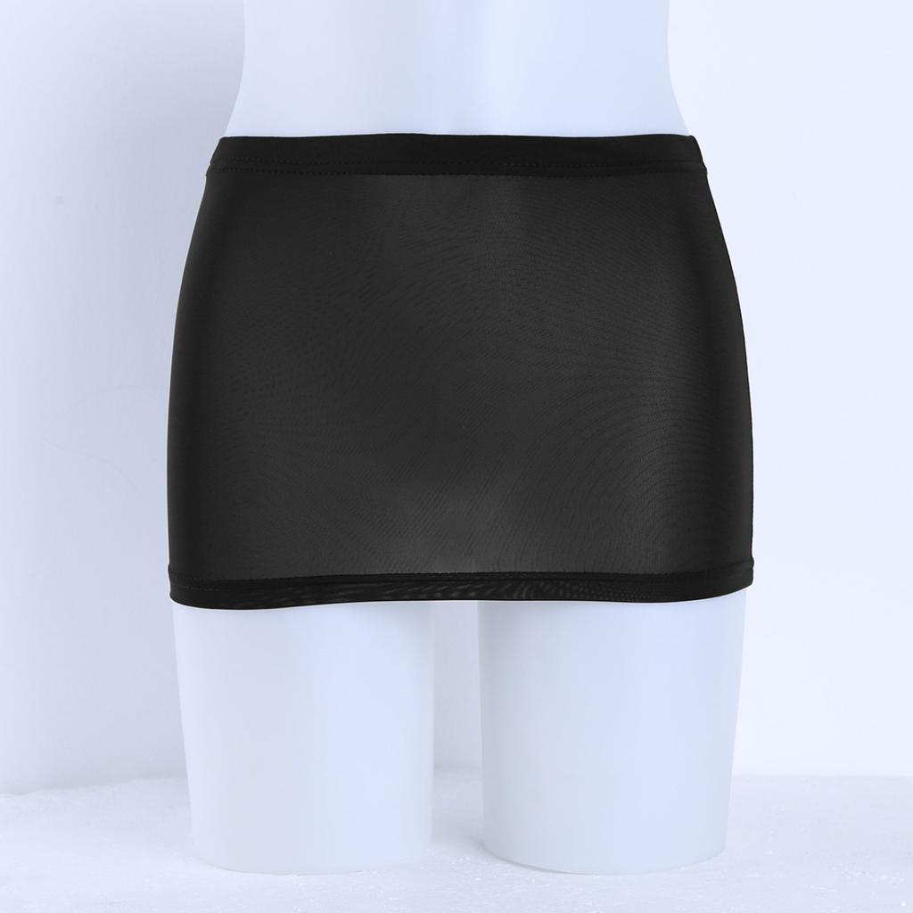 Женское сексуальное ультратонкое прозрачное нижнее белье, летние эластичные облегающие юбки с низкой талией, горячая эротическая клубная вечеринка, супер мини облегающая юбка