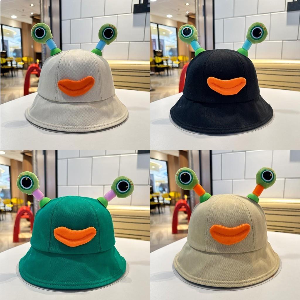 Милые светящиеся глаза лягушки Панама для рыбалки Девочки Весна Лето Солнцезащитная шляпа от солнца Шляпа-ведро Прелестная