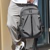 Men's Fashionable Solid Color Backpack - Lightweight and Durable, Suitable for Sports, Travel, and Commuting, with A Laptop Compartment