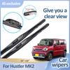 Дворники для Suzuki Hustler Mazda Flair MR52S MR92S MK2     2024 Лобовое стекло Передние дворники Автоаксессуары