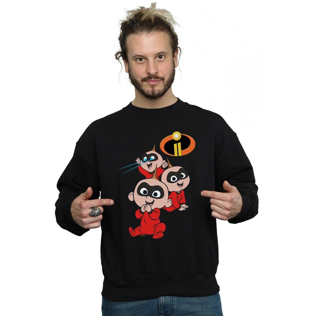 Disney Mens The Incredibles Jak Jak Sweatshirt