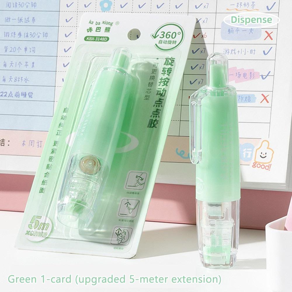Pen Shape Dot Glue DIY Scrapbooking Double Sided Adhesive Durable Glue Tape School Office