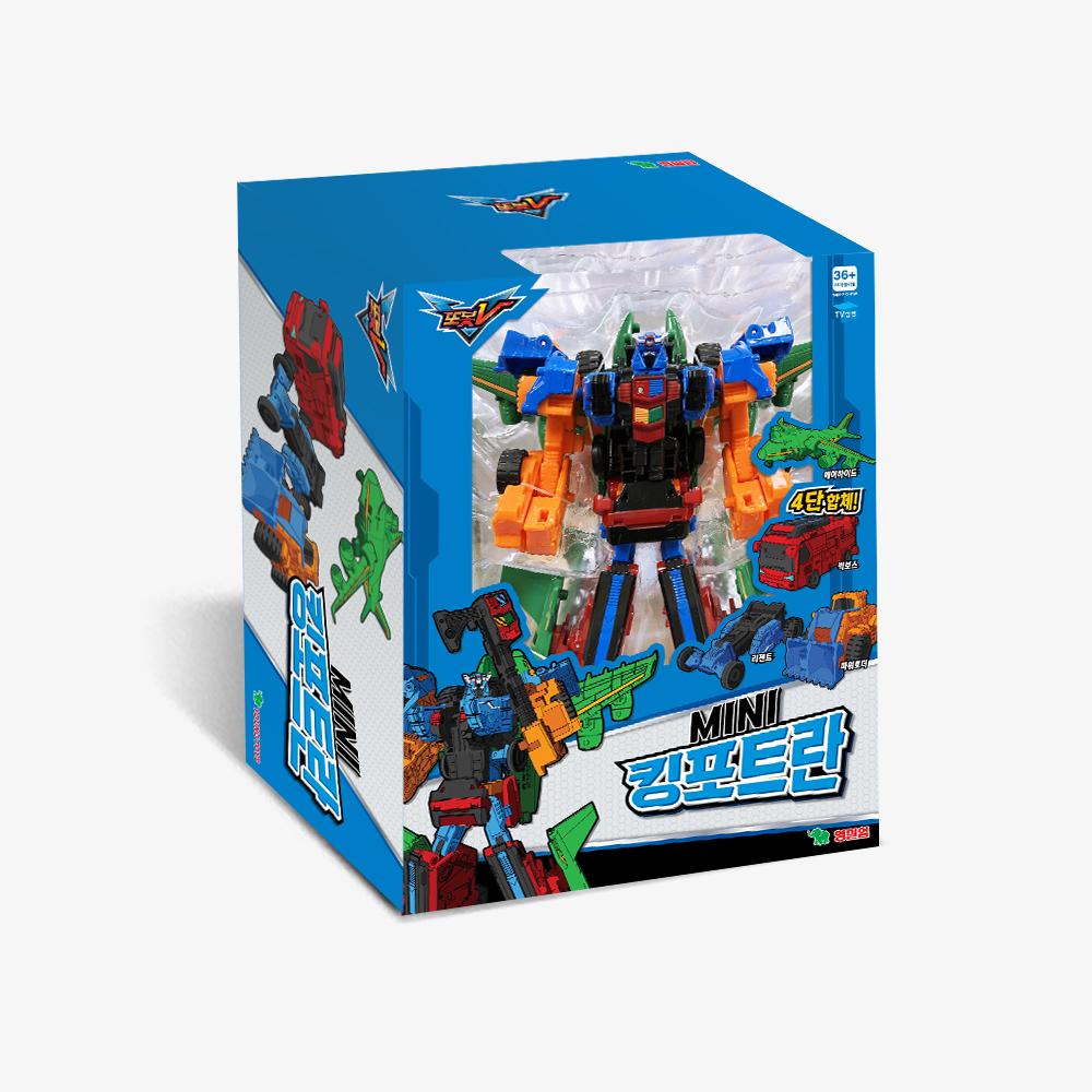 Young Toys Тобот V МИНИ Король Потрун (Робот-комбинатор 4-в-1)