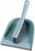 Zmiotka z szufelką i gumą do zamiatania plastikowa 33x22cm 1szt